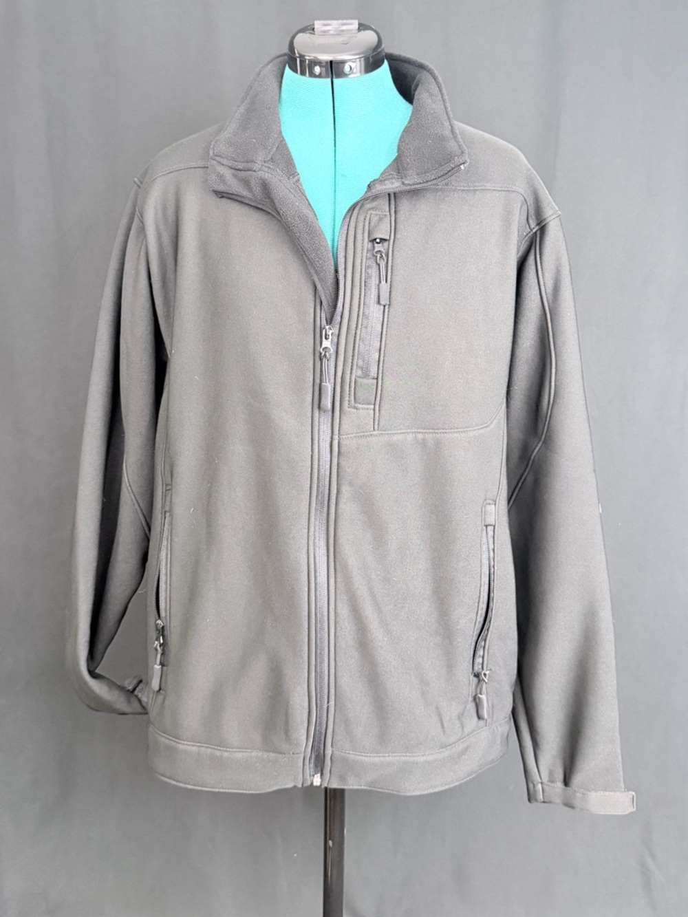 Canyon Creek Black Fleece Jacket